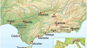 Andalusien im Süden Spaniens